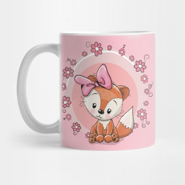 Cute Little Fox by JB's Design Store